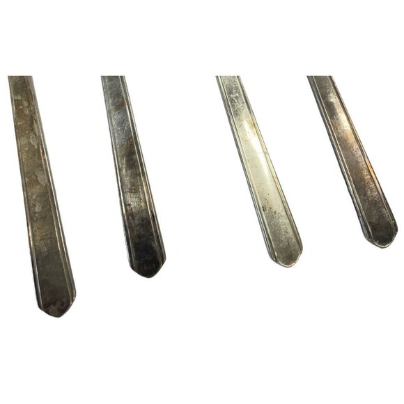 Iced Tea Spoon Remembrance Gorham Silver (Silverplate 1930) Set of 4 - Picture 5 of 6